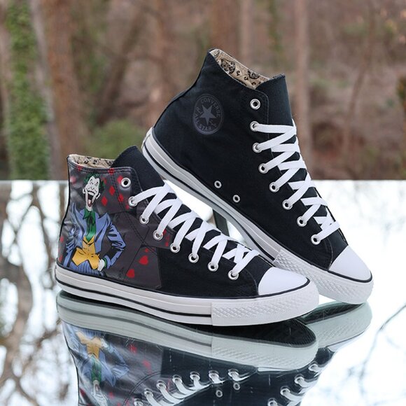 Converse All Star Hi DC Comics Batman vs Joker 2012 - Picture 4 of 13
